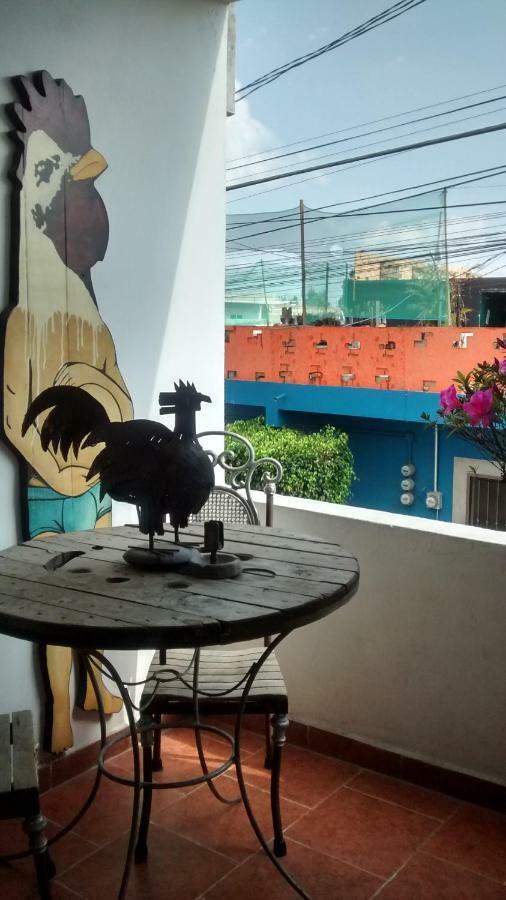 Hostal El Cascabel Cholula Exterior photo